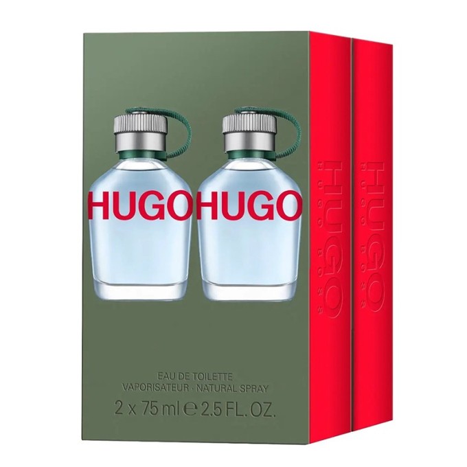 Hugo Boss Hugo Duo Gift Set - dovanų rinkinys - EDT 2 x 75 ml
