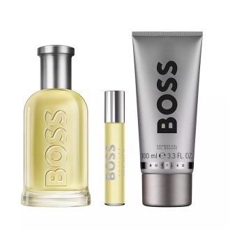 HUGO BOSS Boss Bottled No.6 Gift Set - dovanų rinkinys - EDT 100 ml, dušo želė 100 ml ir mini EDT