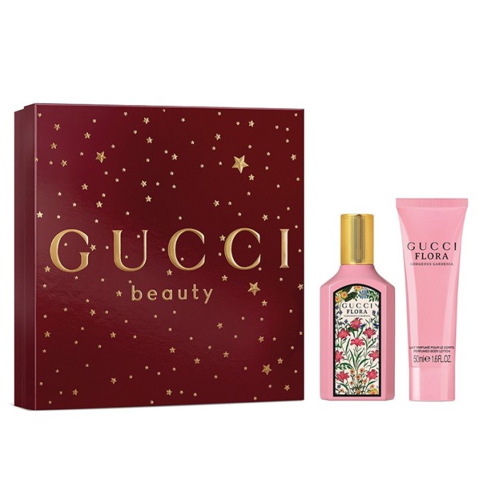 Gucci Flora Gorgeous Gardenia Dárková sada EDP 50 ml a tělové mléko 50
