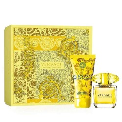 Versace Yellow Diamond Gift Set EDT and 90 ml body lotion 100 ml Yello