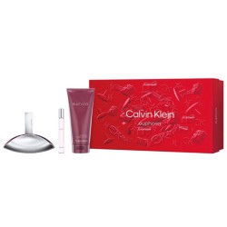 Calvin Klein Euphoria Gift Set - dovanų rinkinys moterims - EDP 100 ml, kūno losjonas 200 ml ir
