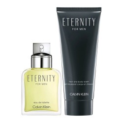 Calvin Klein Eternity for Men Gift set - dovanų rinkinys vyrams - EDT 50 ml ir dušo želė 100 ml
