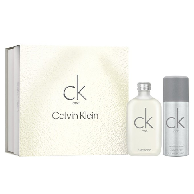 Calvin Klein CK One Gift Set - dovanų rinkinys vyrams - EDT 100 ml ir dezodorantas 150 ml