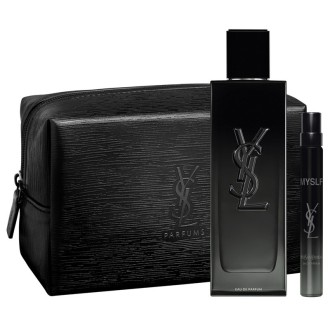Yves Saint Laurent Myslf Gift Set - dovanų rinkinys vyrams - EDP 100 ml, mini EDP 10 ml ir kosmetinė