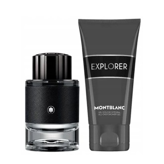 Mont Blanc Explorer Gift Set - dovanš rinkinys - EDP 60 ml ir dušo želė 100 ml