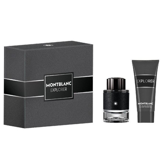 Mont Blanc Explorer Gift Set - dovanš rinkinys - EDP 60 ml ir dušo želė 100 ml