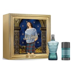 Jean Paul Gaultier Le Male Gift Set - dovanų rinkinys vyrmas - EDT 75 ml ir dezodorantas 75 ml