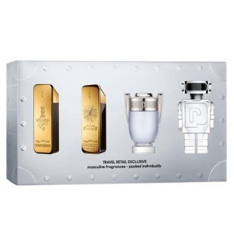 Paco Rabanne Travel Retail Exclusive miniatiūrų kolekcija vyrams 4 x 5 ml 2