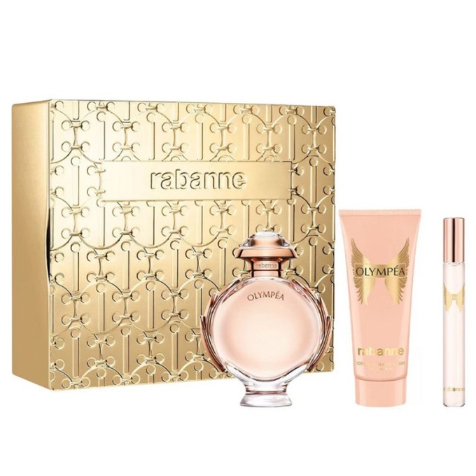 Paco Rabanne Olympea Gift set EDP 50 ml, body lotion 75 ml and miniatu