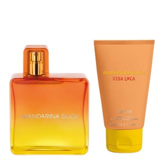 Mandarina Duck Vida Loca For Her Gift Set - dovanų rinkinys - EDT 100 ml ir kūno losjonas 50 ml