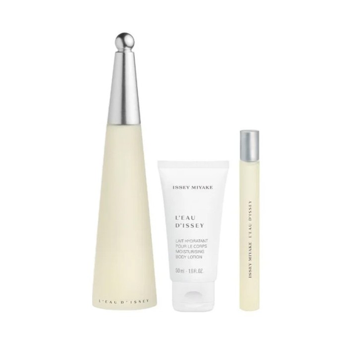 Issey Miyake L´Eau D´Issey Gift set - dovanų rinkinys - EDT 100 ml, kūno losjonas 50 ml ir mini EDT