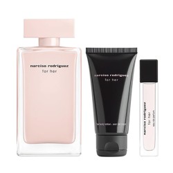 Narciso Rodriguez Narciso Rodriquez for Her Gift Set - dovanų rinkinys - EDP 100 ml, kūno losjonas