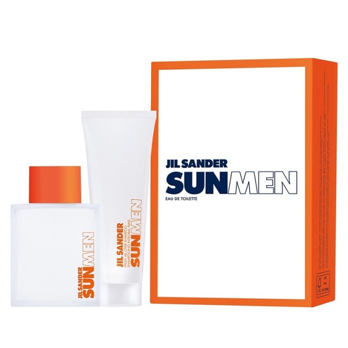 Jil Sander Sun Men Gift Set EDT 75 ml shower gel and Sun Men 75 ml 75m