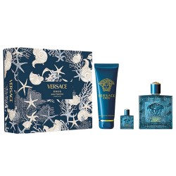 Versace Eros Parfum Dárková sada Parfum 100 ml, sprchový gel 150 ml a