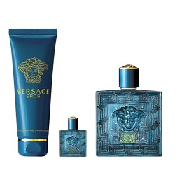 Versace Eros Parfum Dárková sada Parfum 100 ml, sprchový gel 150 ml a