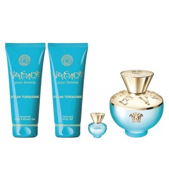 Versace Dylan Turquoise pour Femme Gift set EDT 100 ml, shower gel 100