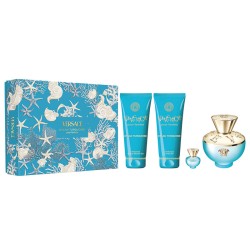 Versace Dylan Turquoise pour Femme Gift set EDT 100 ml, shower gel 100
