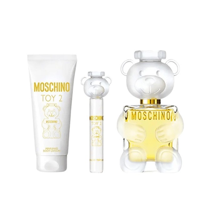Moschino Toy 2 Gift Set - dovanų rinkinys moterims - EDP 100 ml, mini EDP 10 ml ir kūno losjonas