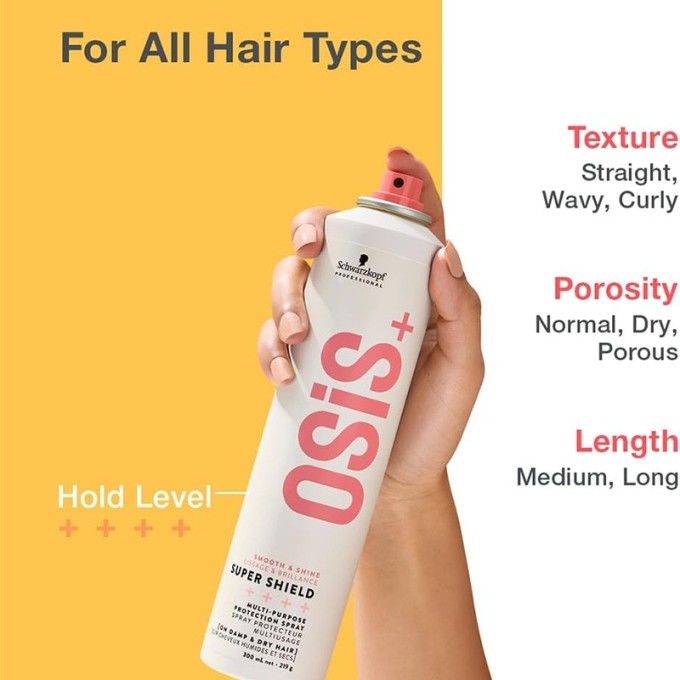 Schwarzkopf Professional Osis+ Super Shield Multi-Purpose Protection Spray - universalus apsauginis