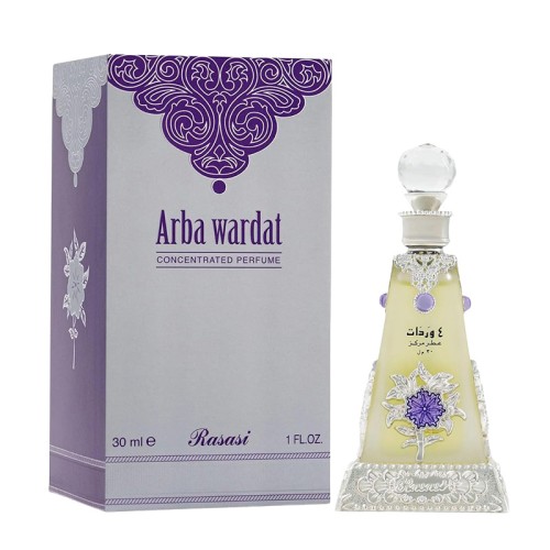 Rasasi Arba Wardat aliejiniai kvepalai kvepalai, 30 ml