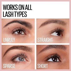 Maybelline Lash Sensational Lash Multiplying Mascara - blakstienų tušas, 9.5 ml - Intense Black