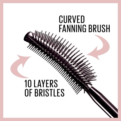 Maybelline Lash Sensational Lash Multiplying Mascara - blakstienų tušas, 9.5 ml - Intense Black