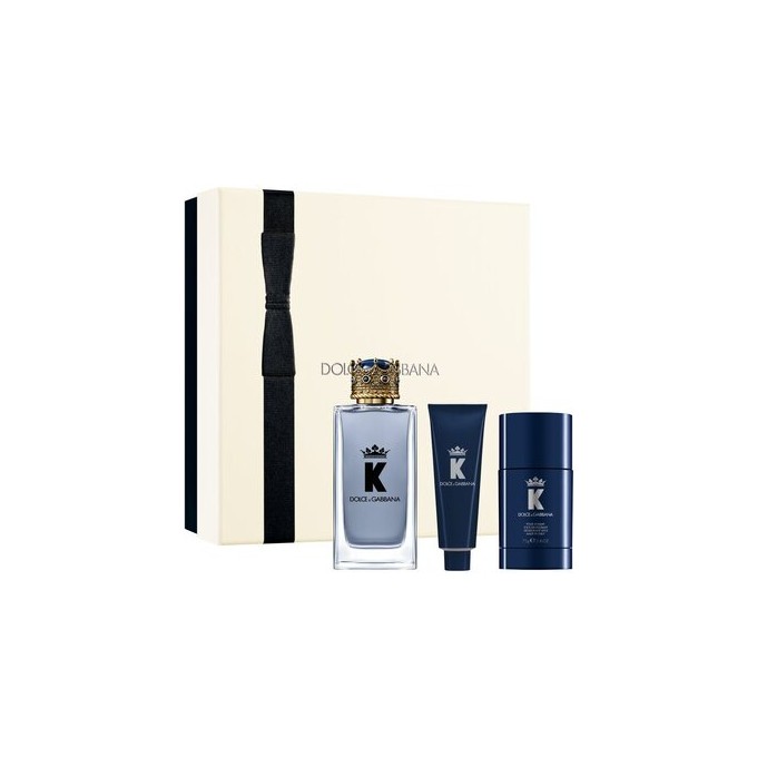 Dolce Gabbana K by Dolce Gabbana Gift Set - dovanų rinkinys - EDT 100 ml, dušo želė 50 ml ir