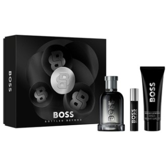 Hugo Boss Boss Bottled Beyond Gift Set - dovanų rinkinys - EDP 100 ml, dušo želė 100 ml ir mini EDP