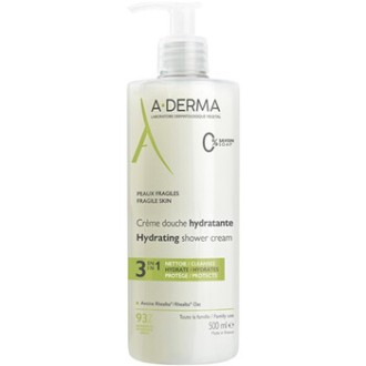 A-Derma Hydrating Shower Gel - drėkinamoji dušo želė, 500 ml