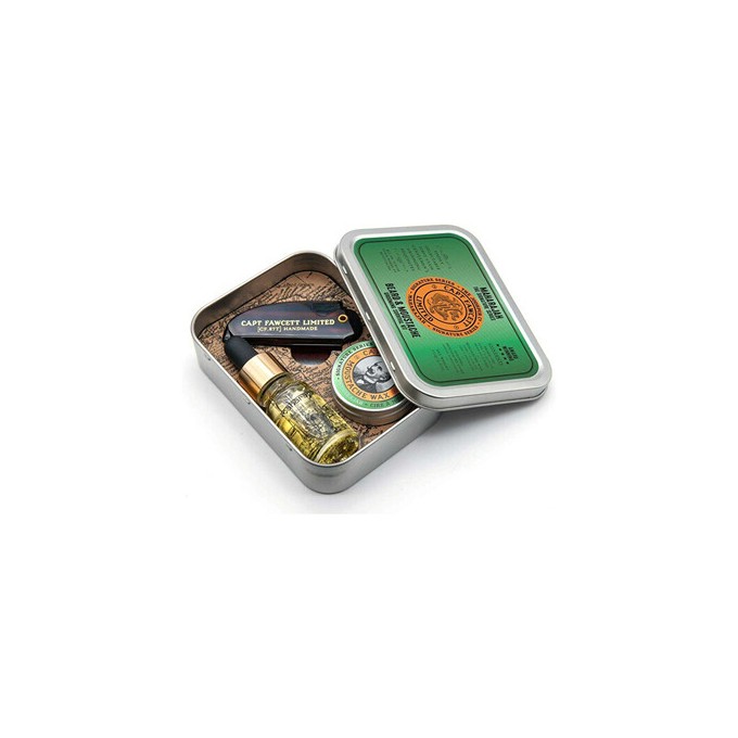 Captain Fawcett Maharajah Grooming Survival Kit - Dárková sada péče o vousy