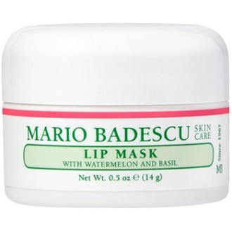 Mario Badescu Lip Mask With Watermelon & Basil - drėkinanti lūpų kaukė, 14 ml
