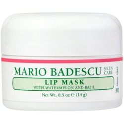 Mario Badescu Lip Mask With Watermelon & Basil - drėkinanti lūpų kaukė, 14 ml