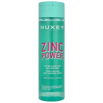 Nuxe Zinc Power Purifying and Spot Control Toner - tonikas nuo odos netobulumų, 200 ml