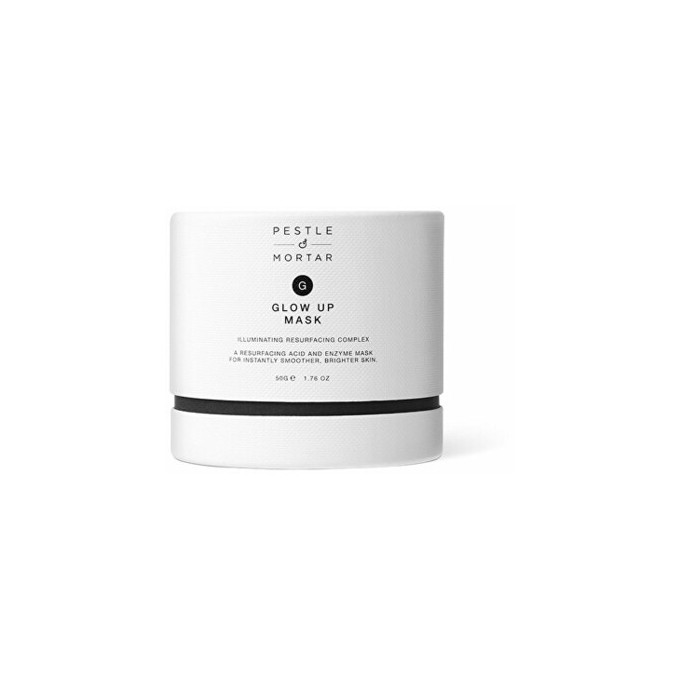 Pestle & Mortar Glow Up Mask - šviesinanti fermentinė veido kaukė, 50 g