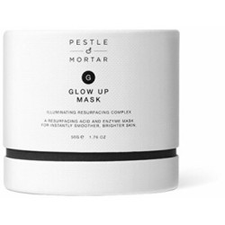 Pestle & Mortar Glow Up Mask - šviesinanti fermentinė veido kaukė, 50 g