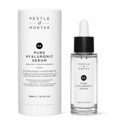 Pestle & Mortar Pure Hyaluronic Serum - drėkinamasis hialurono veido serumas, 15 ml