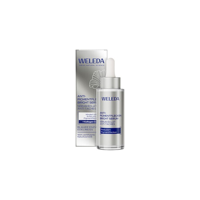 Weleda Anti-Pigment Spot Bright Serum - veido serumas nuo pigmentinių dėmių, 30 ml