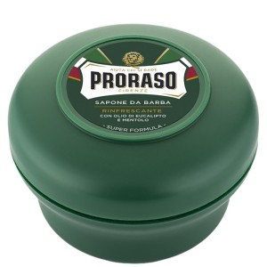 Proraso Green Shaving Soap - Refreshing shaving soap with eucalyptus 150 ml