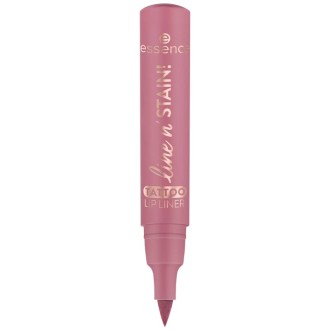 Essence Line N` Stain! Tattoo Lip Liner - lūpų pieštukas, 2,5 ml - 01 Everyone's Nude-Pink
