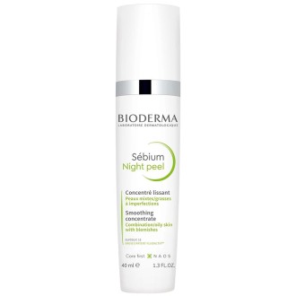 Bioderma Sébium Night Peel Smoothing Concentrate 40 ml
