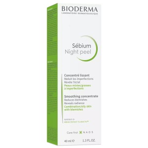 Bioderma Sébium Night Peel Smoothing Concentrate 40 ml 2