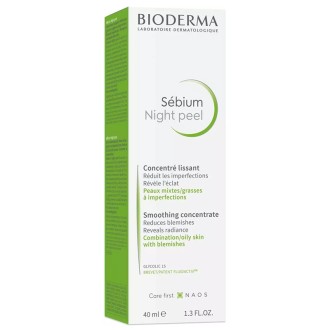 Bioderma Sébium Night Peel Smoothing Concentrate 40 ml 2