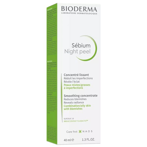 Bioderma Sébium Night Peel Smoothing Concentrate 40 ml