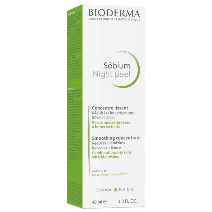 Bioderma Sébium Night Peel Smoothing Concentrate 40 ml