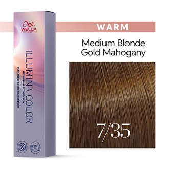 Wella Professional Illumina Color - plaukų dažai, 60 ml - 7/35