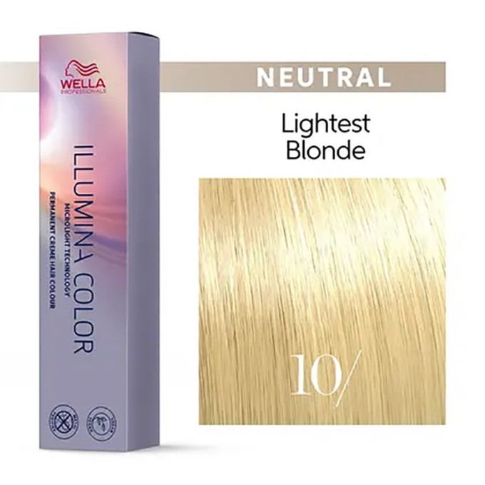 Wella Professional Illumina Color - plaukų dažai, 60 ml - 10/