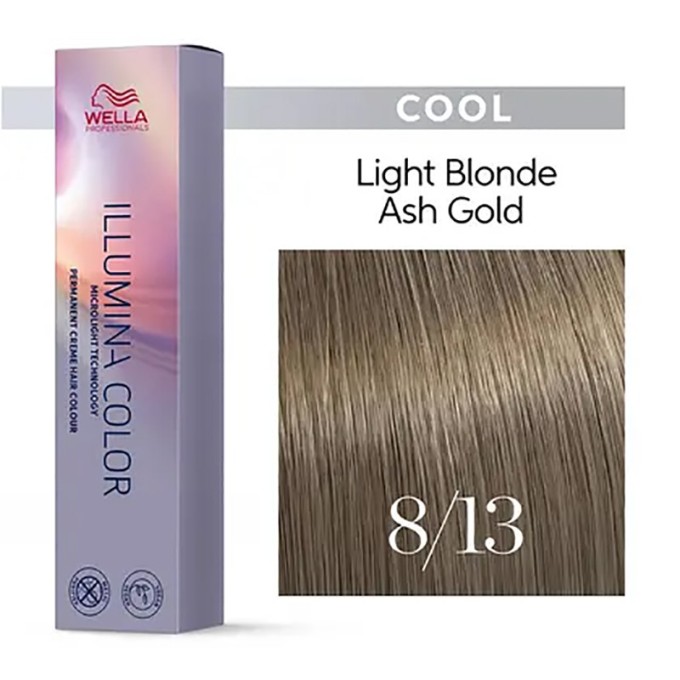 Wella Professional Illumina Color - plaukų dažai, 60 ml - 8/13