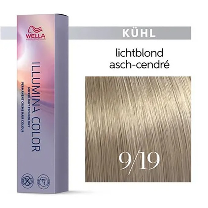 Wella Professional Illumina Color Me+ - plaukų dažai, 60 ml - 9/19