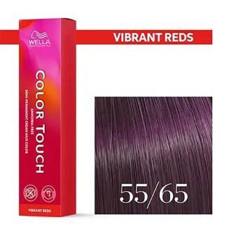 Wella Professional Color Touch Vibrant Reds - plaukų dažai, 60 ml - 55/65