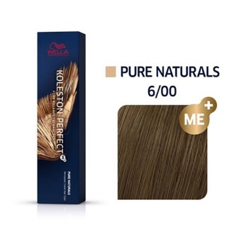 Wella Professional Koleston Perfect Me+ Pure Naturals - plaukų dažai, 60 ml - 6/0